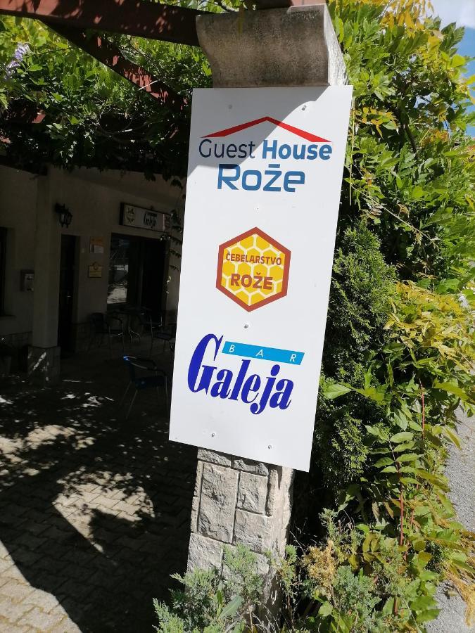 Guest House Roze Ilirska Bistrica Esterno foto